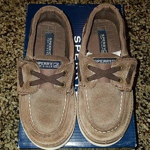 Sperry Cruz Jr Brown Leather Top-Sider Shoes